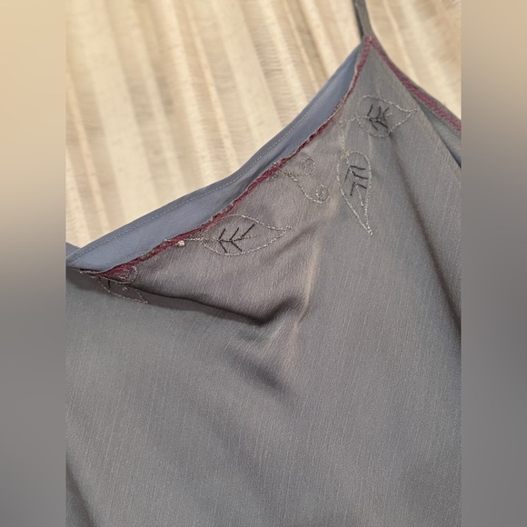 Vintage 2000 Armani Exchange Long Silk Slip Dress - Picture 5 of 10